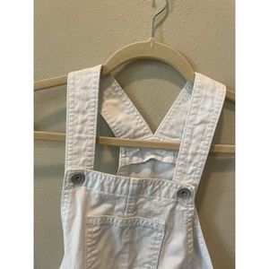 Girls White Shortalls size 8
